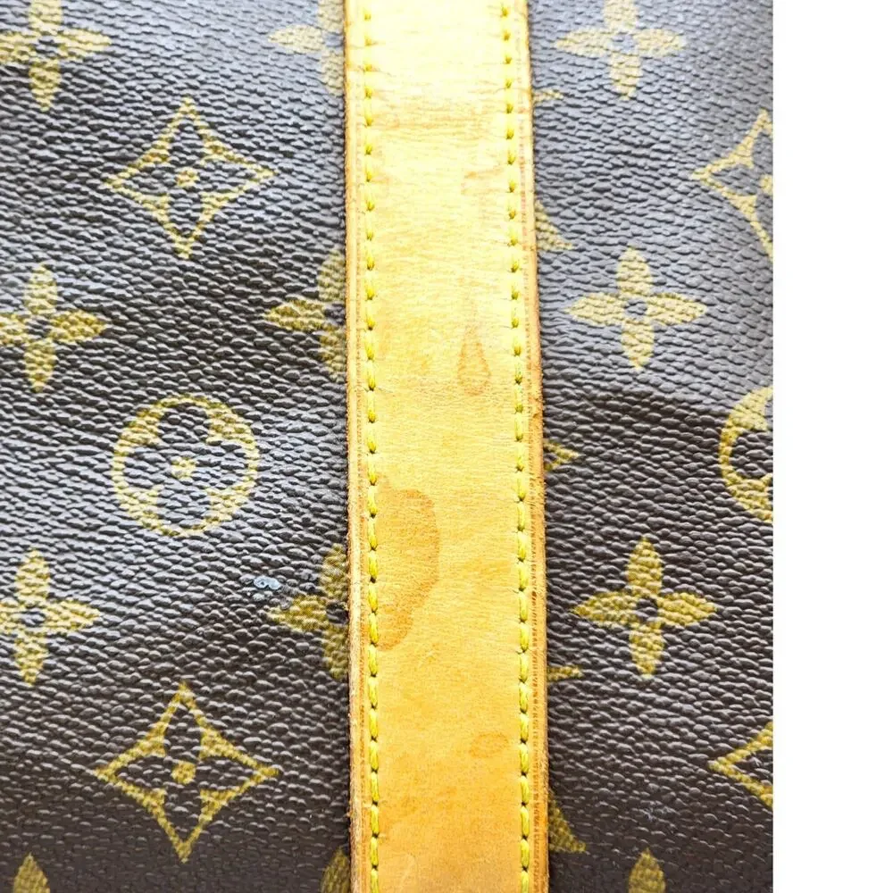Louis Vuitton Keepall Bandouliere 60 Duffle Travel Bag LV Monogram Canvas